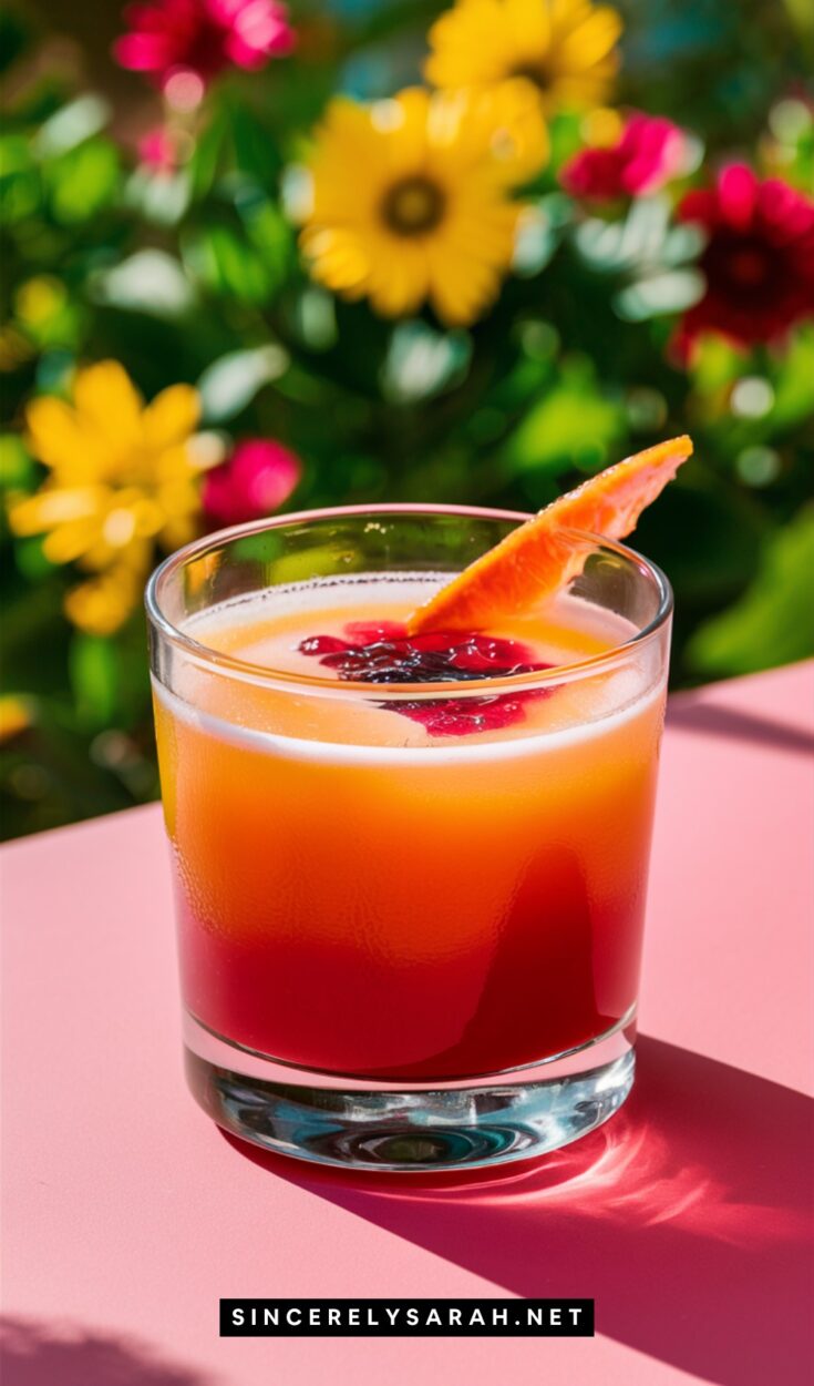 Blood Orange Tequila Sunrise Recipe