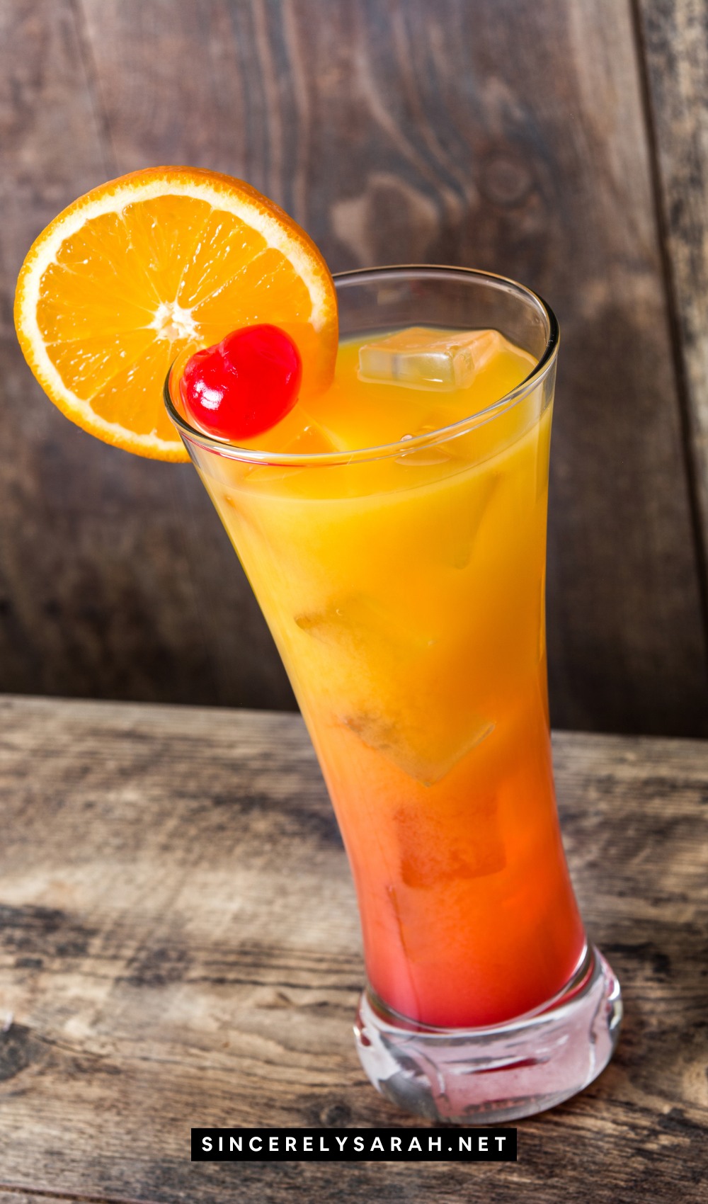 Tequila Sunrise Cocktail