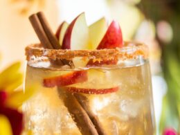 Autumn Cinnamon Apple Margarita