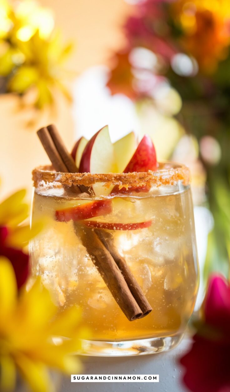 Autumn Cinnamon Apple Margarita