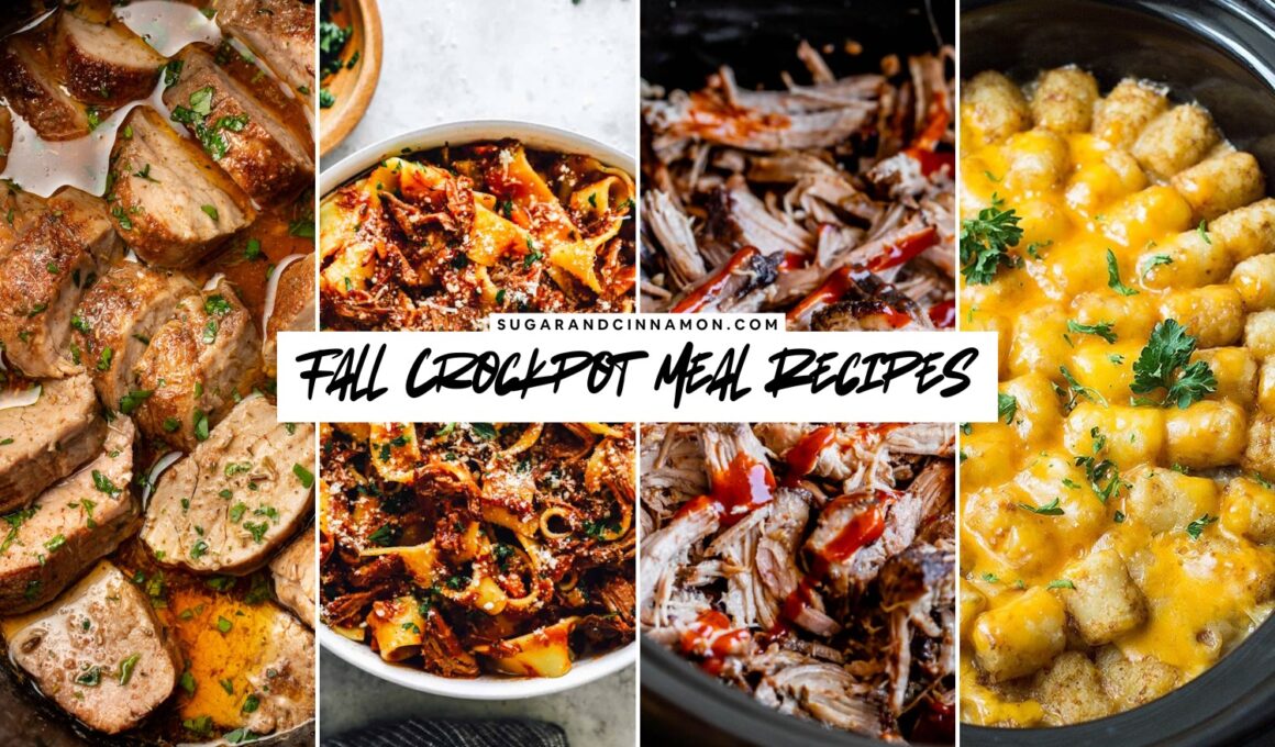 Fall Crockpot Meal Recipes