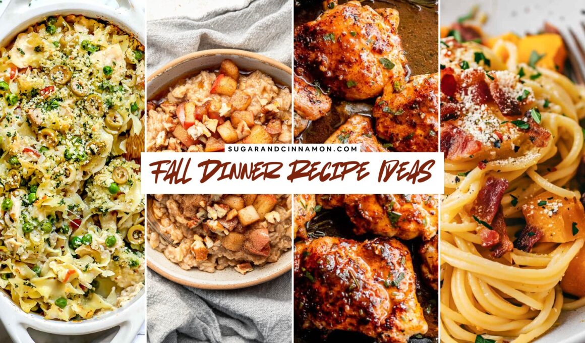 Fall Dinner Recipe Ideas