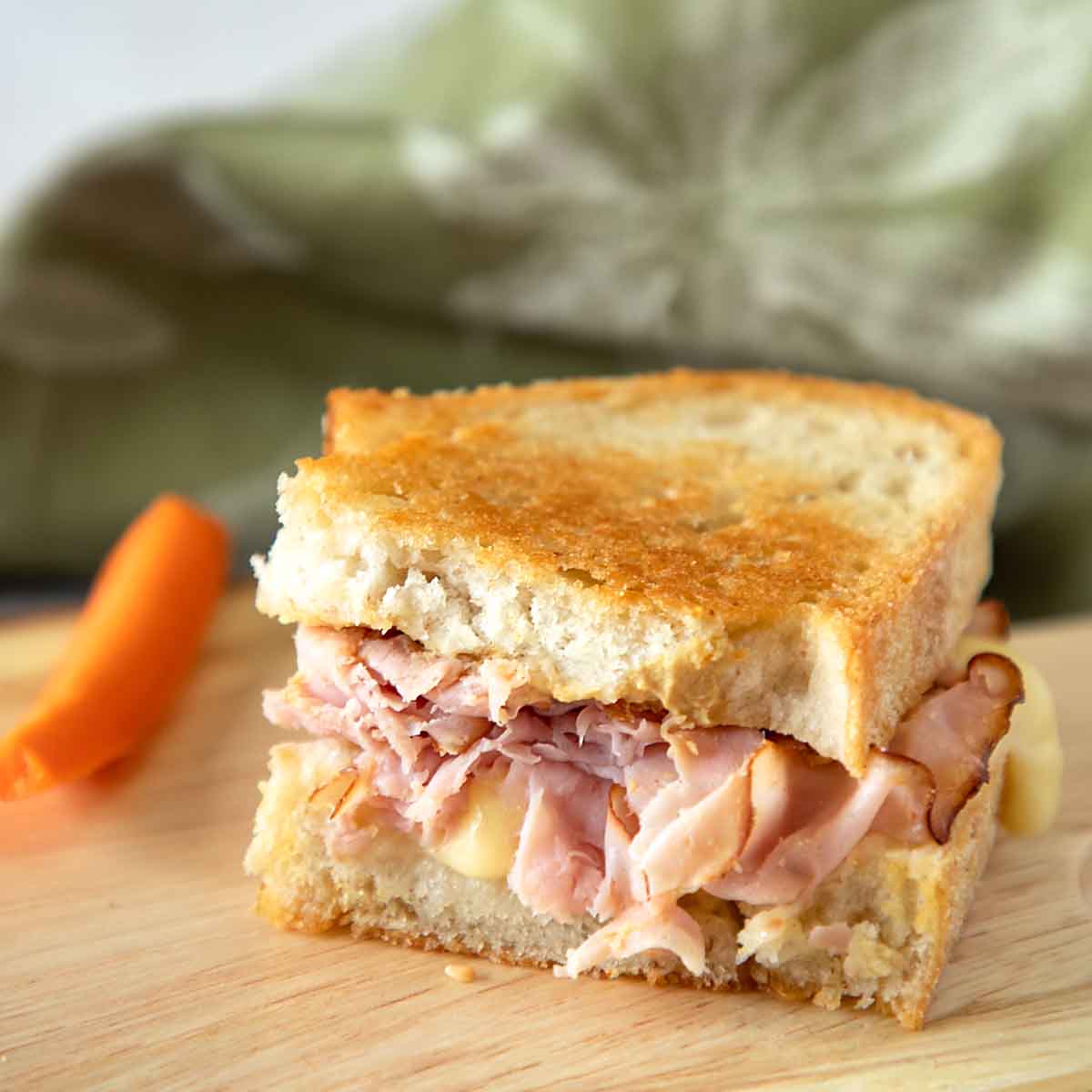 Grilled Ham and Cheese Sandwich