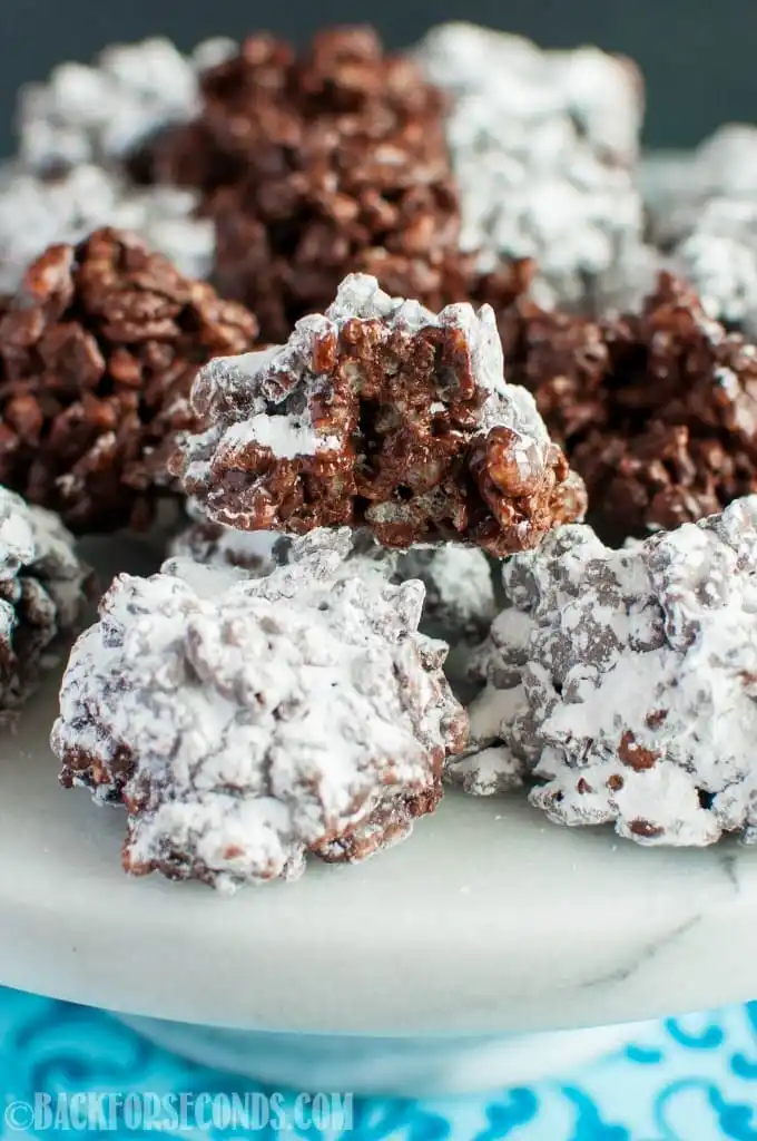 No Bake Muddy Buddy Crack Cookies