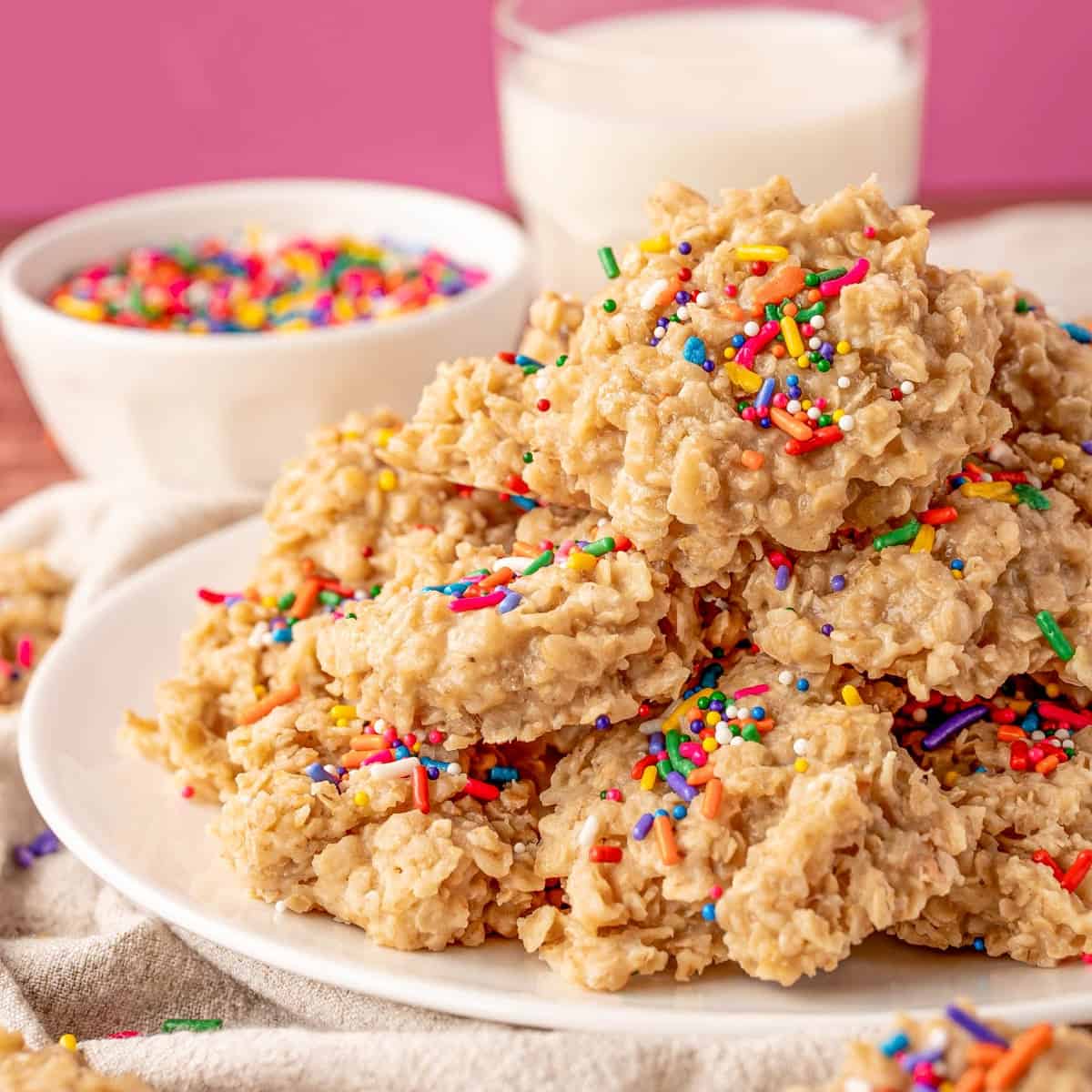 Vanilla No-Bake Cookies