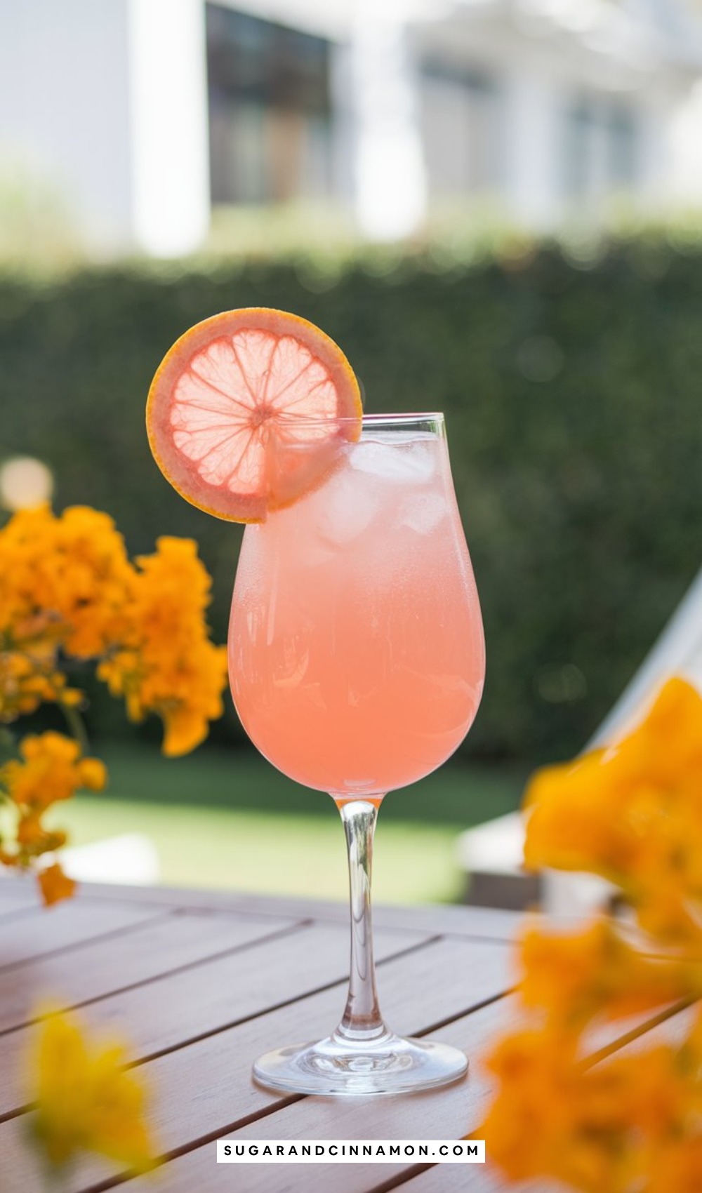 pink grapefruit cocktail