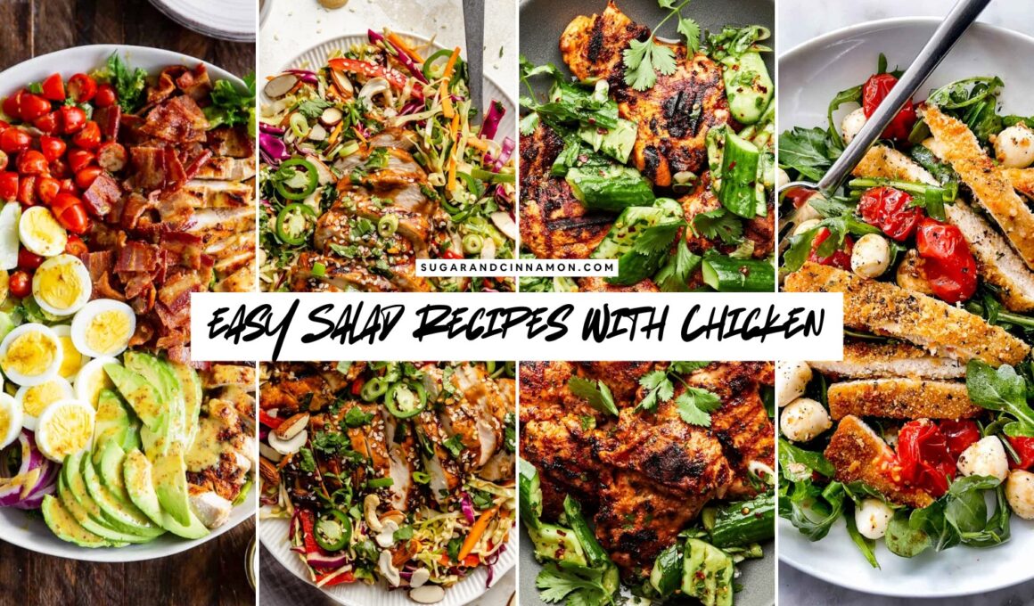 easy Salad Recipes With Chicken