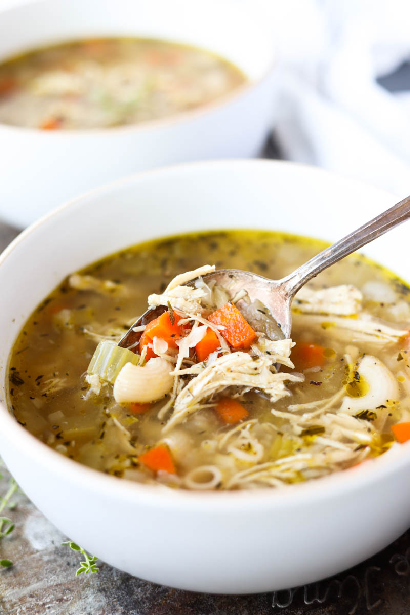 Chicken Bone Broth Soup