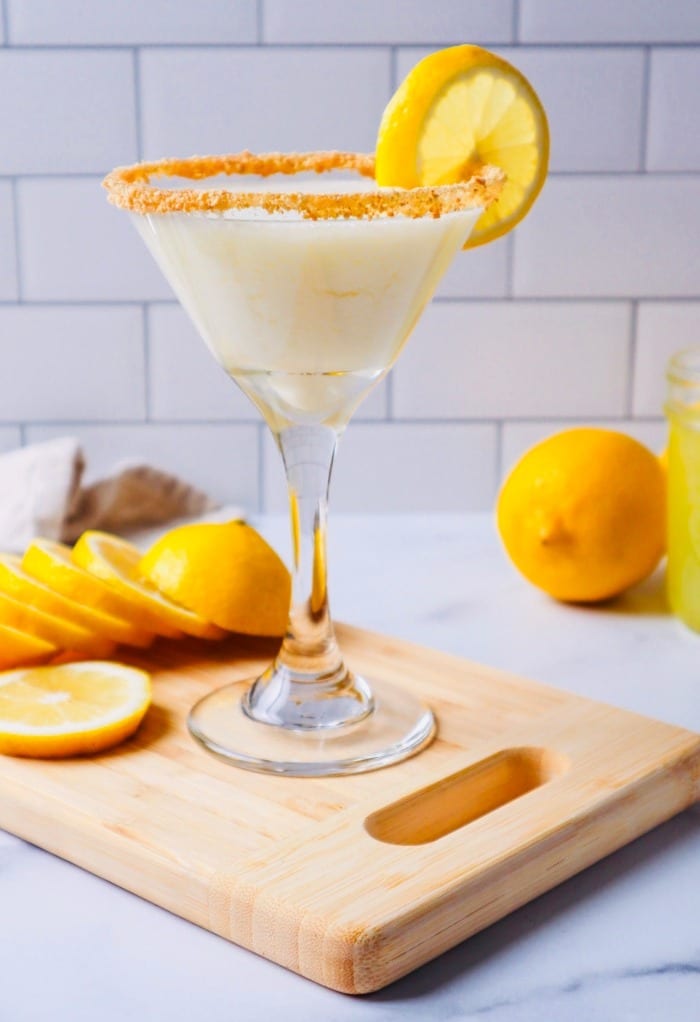 Creamy Limoncello Martini