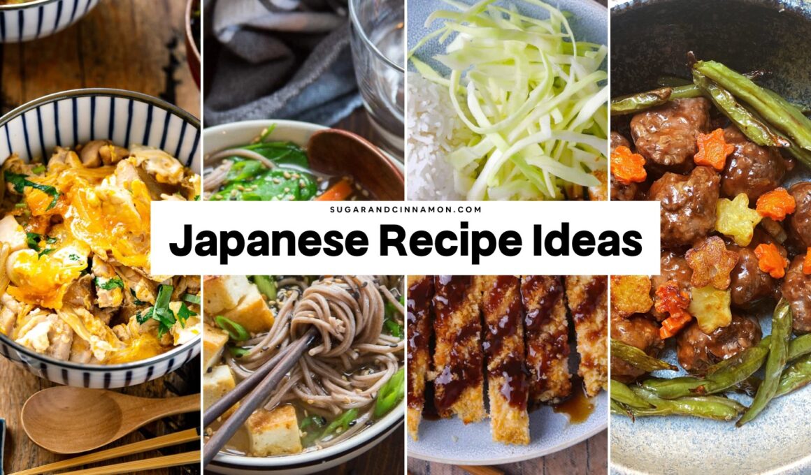Japanese Recipe Ideas