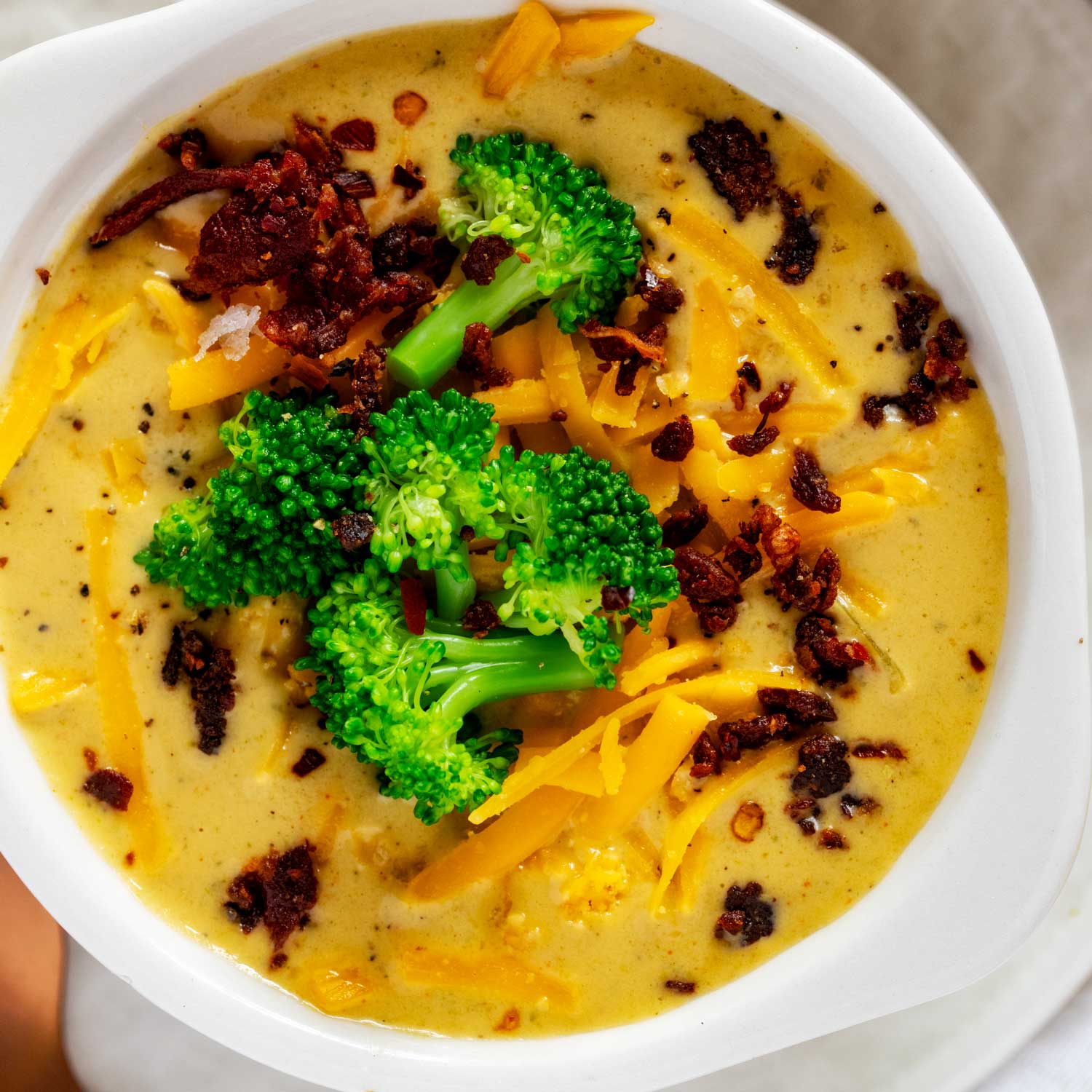 Keto Broccoli Cheese Soup