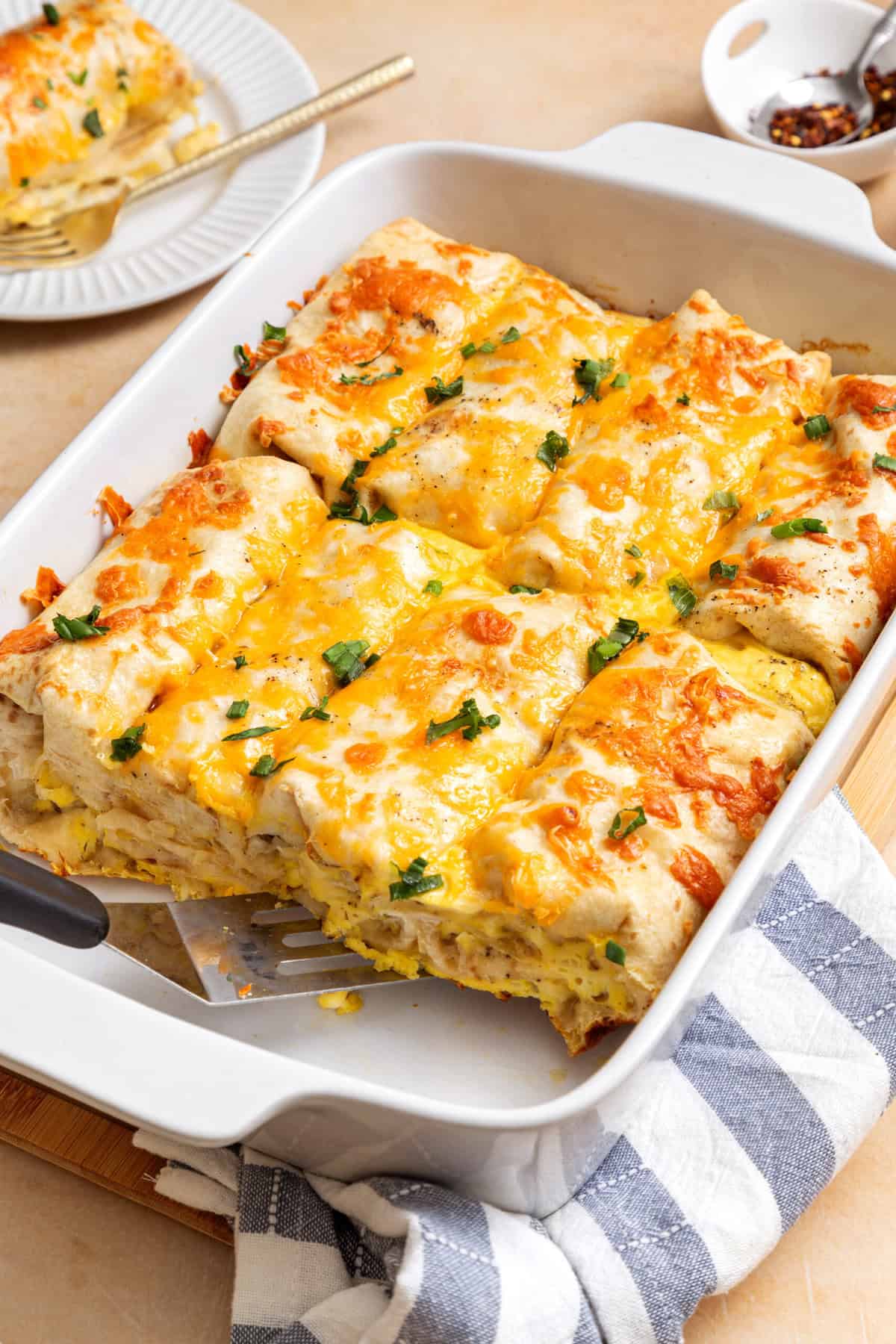 Breakfast Burrito Casserole