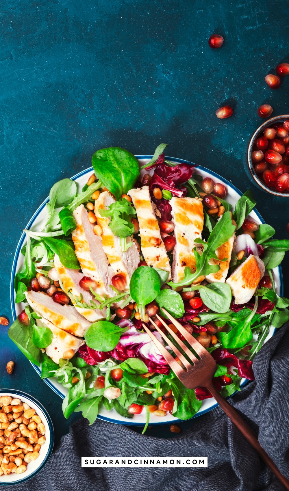 Chicken Salad With Pomegranate Seeds