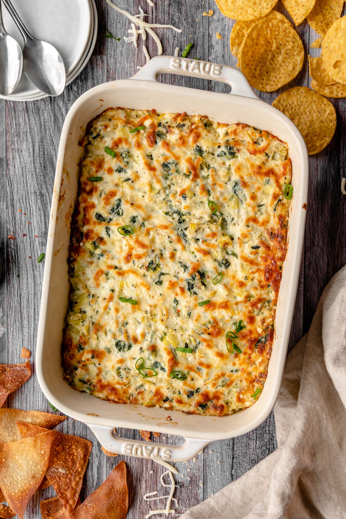 Crab and Spinach Casserole