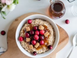 Cranberry Maple Oatmeal