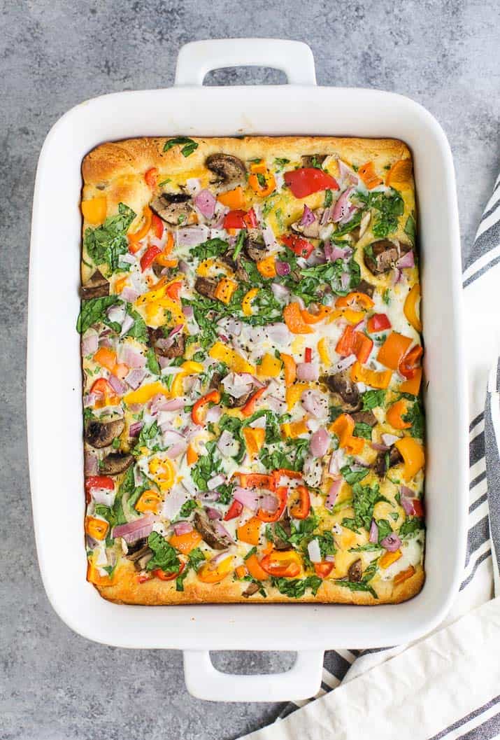 Egg White and Veggie Bake