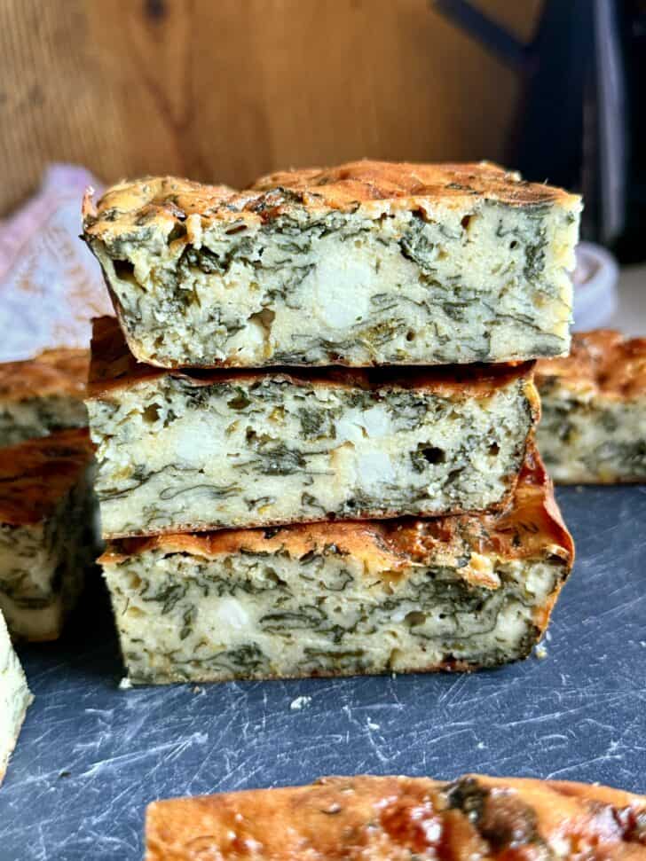 Lentil and Spinach Breakfast Pie