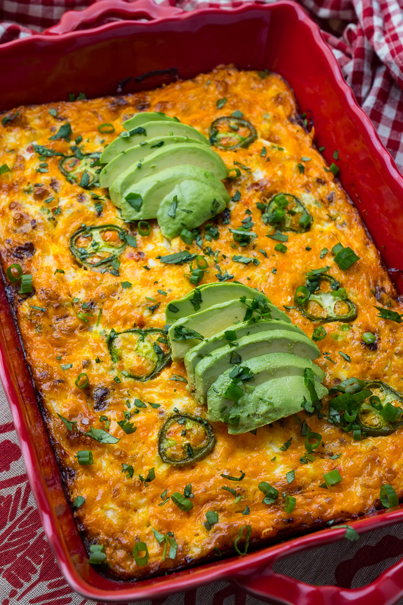 Mexican Chorizo and Egg Casserole