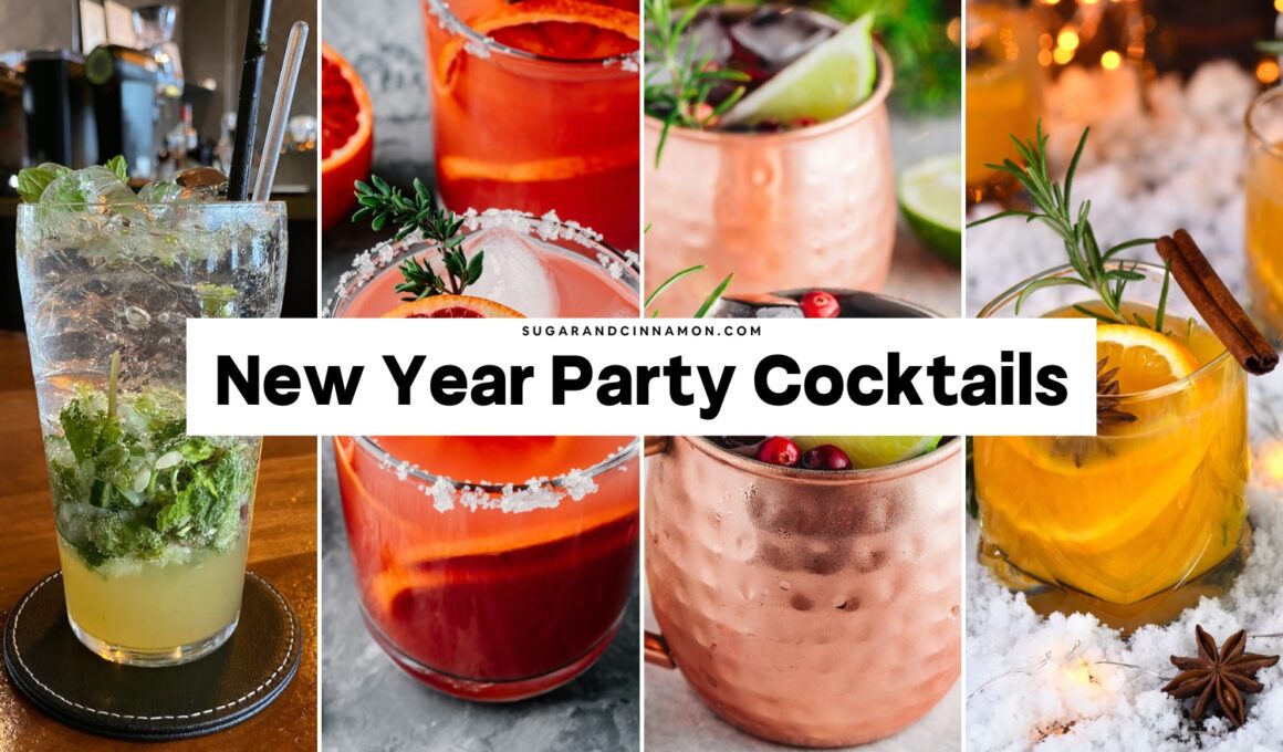 New Year Party Cocktails
