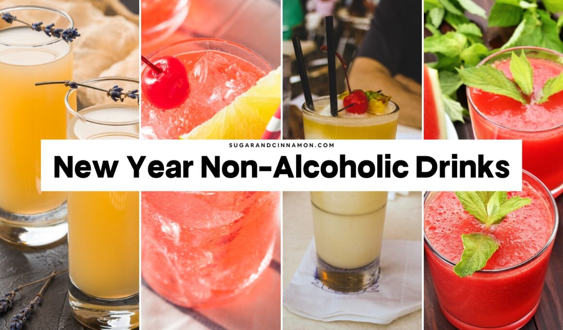 New Year Party Non-Alcoholic Drinks
