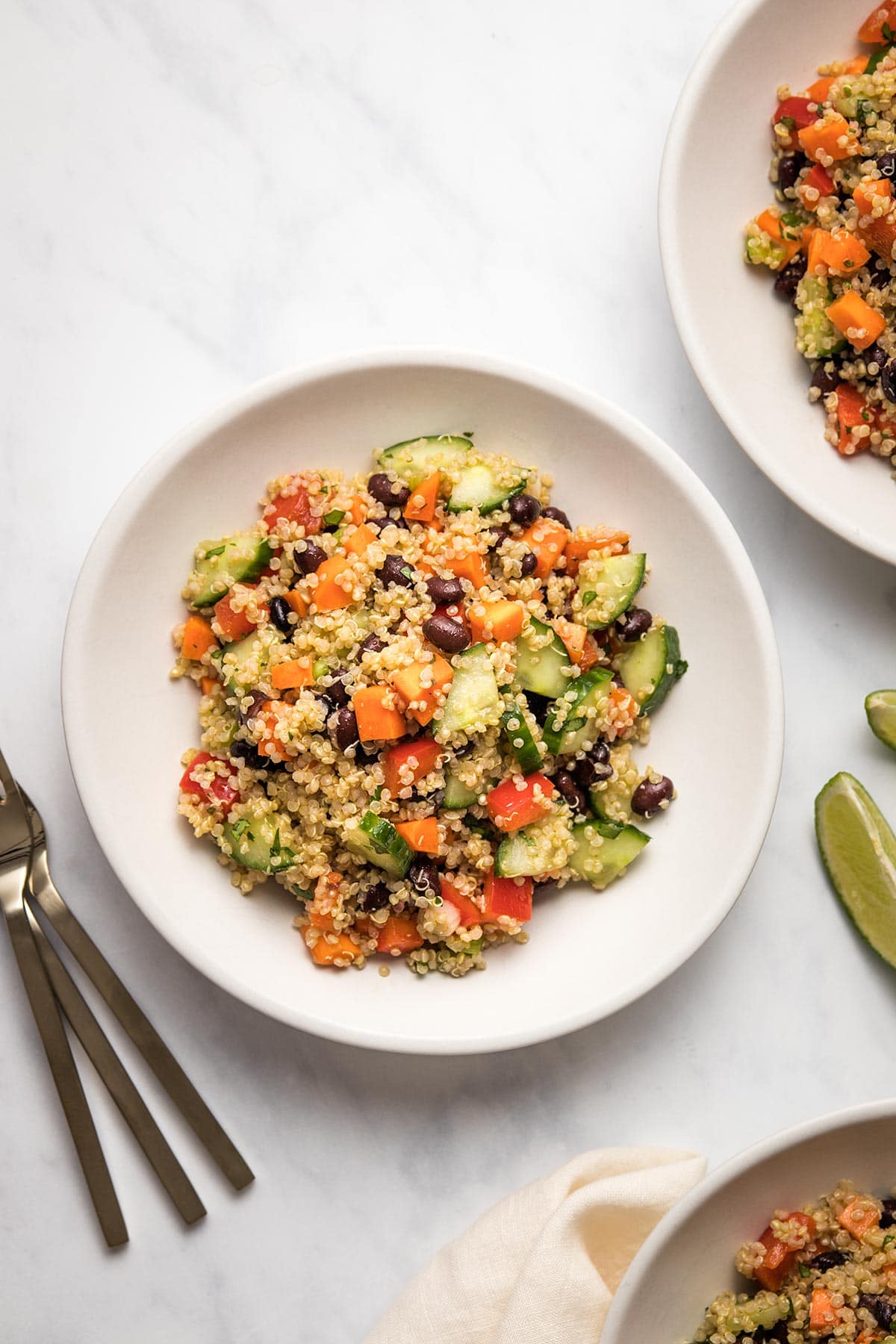 Quinoa and Black Bean Salad