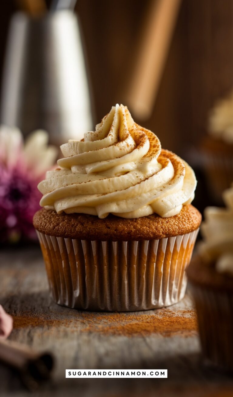 Spiced Chai Latte Cupcakes