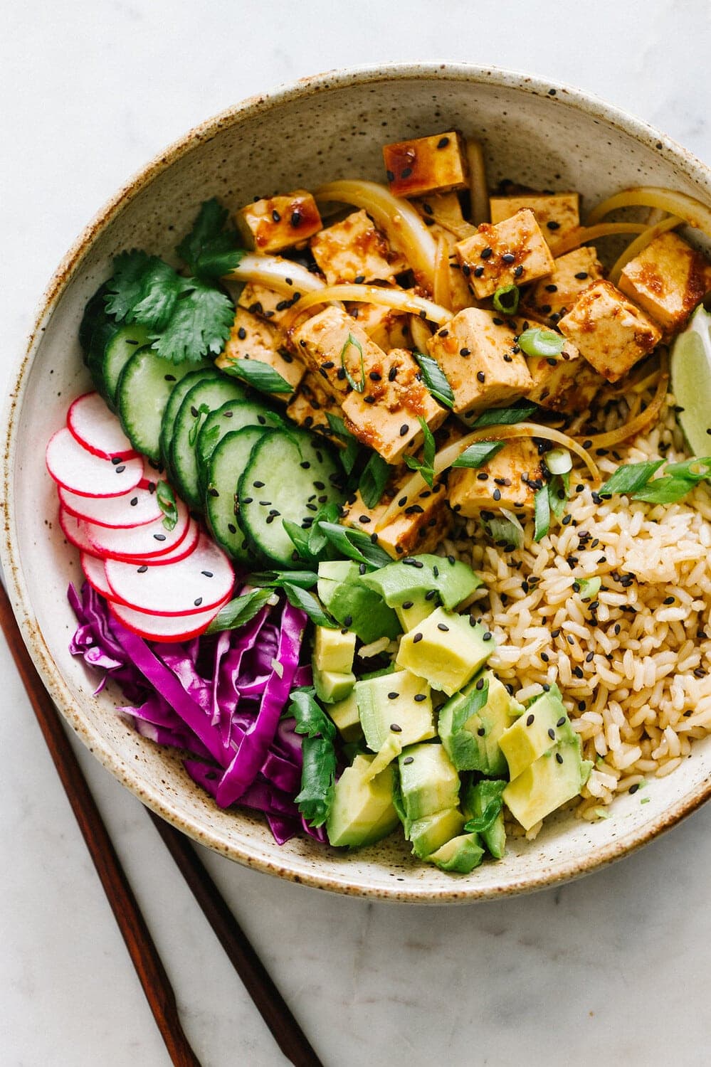 Tofu Poke Bowl
