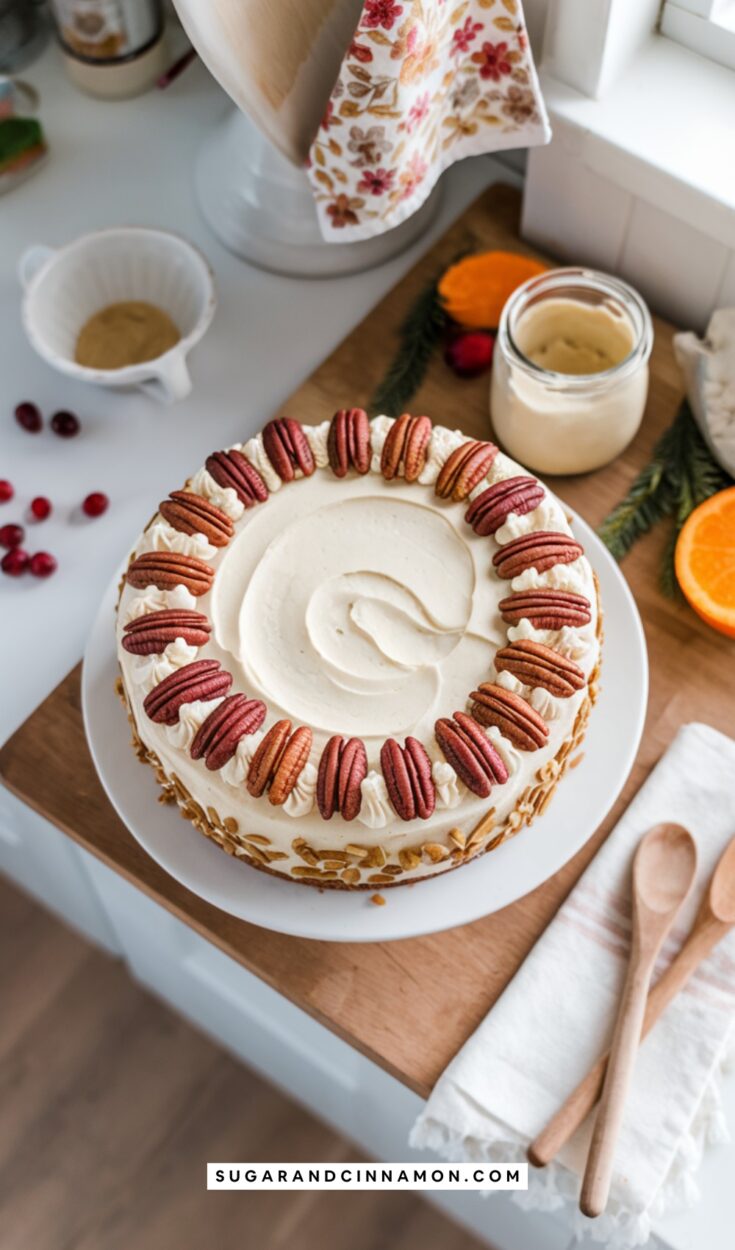eggnog cake