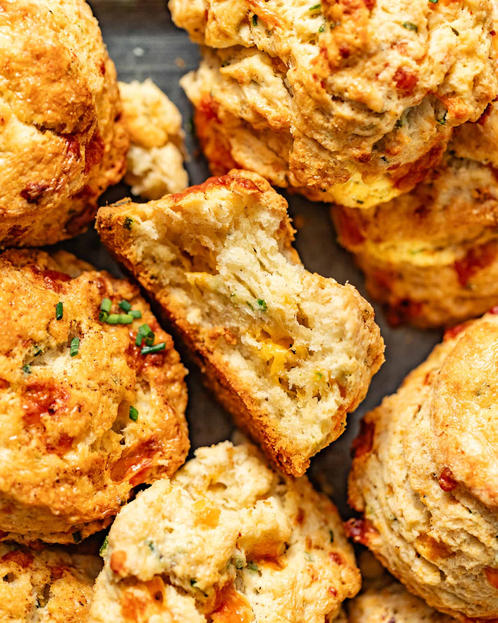 Cheese and Chive Biscuits