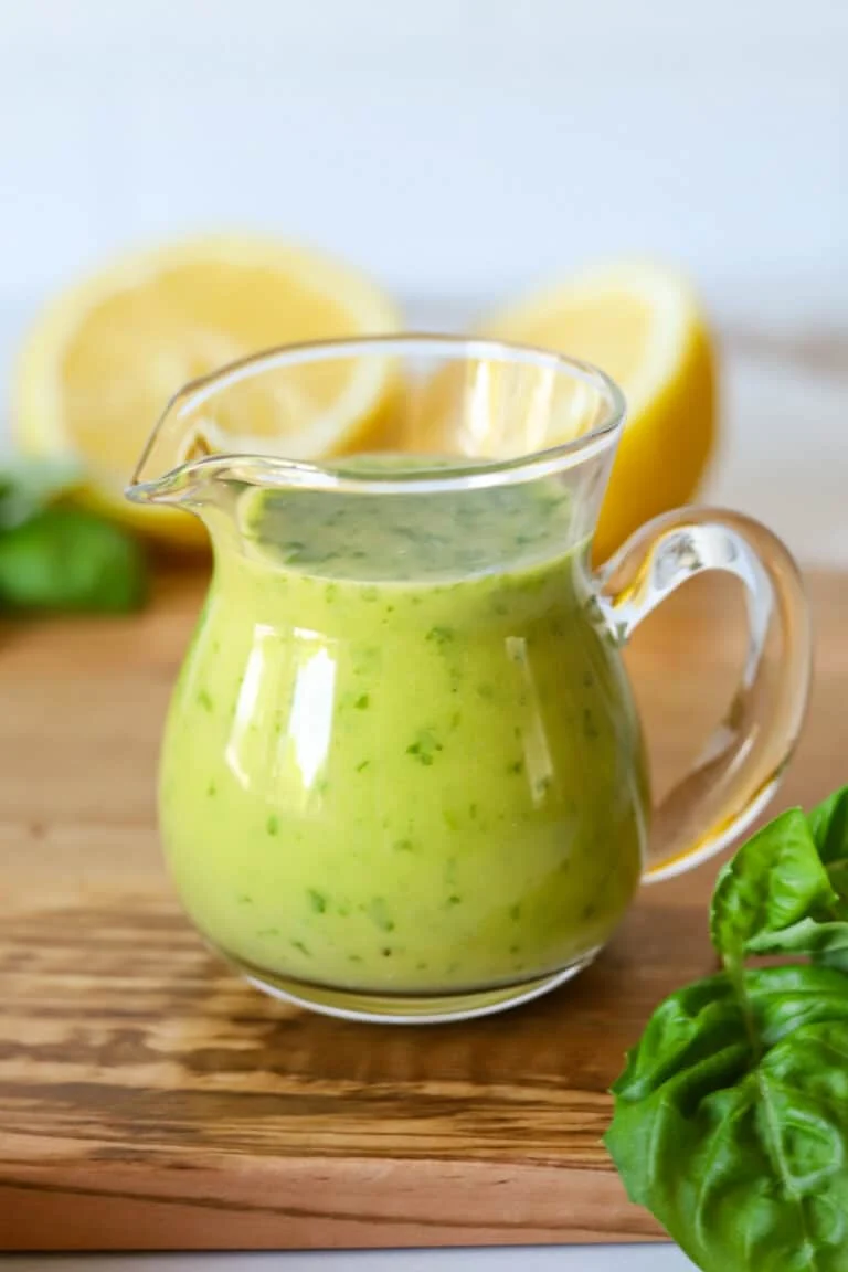 Lemon Basil Vinaigrette