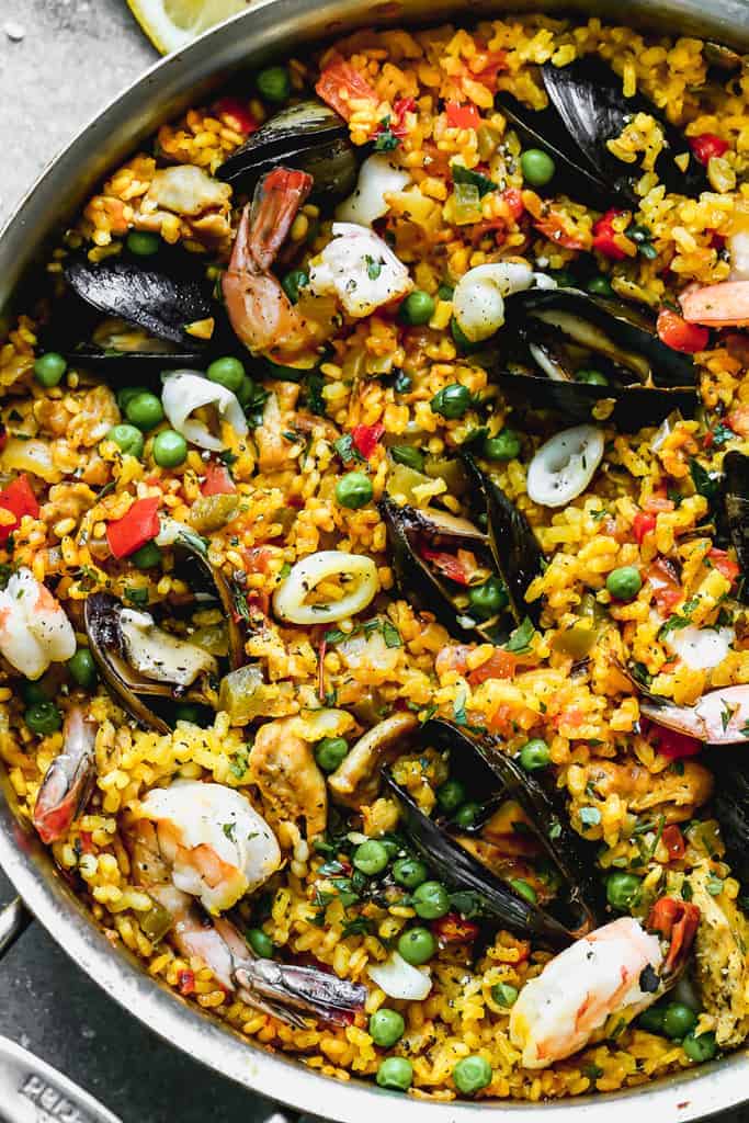 Seafood Paella