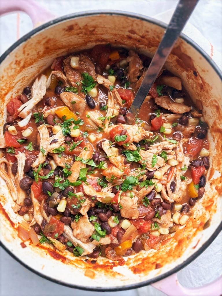 Chicken and Black Bean Chili