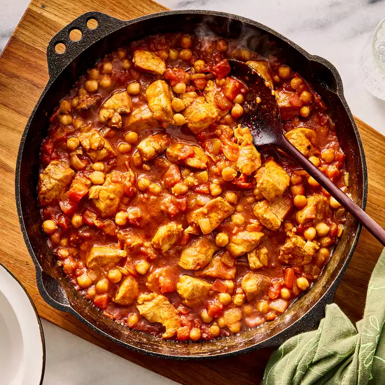 Chicken and Chickpea Stew