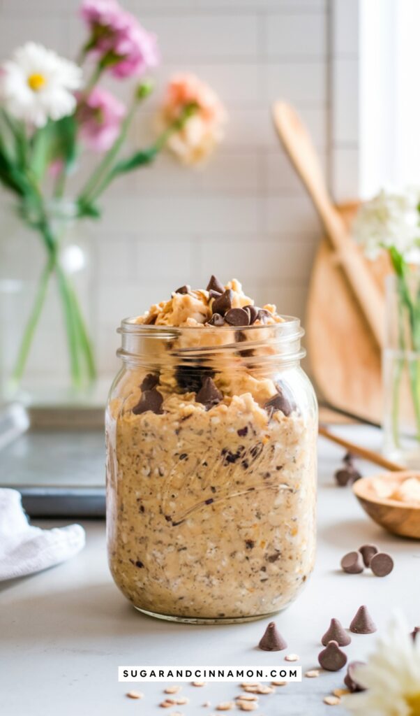 Cookie Dough Overnight Oats