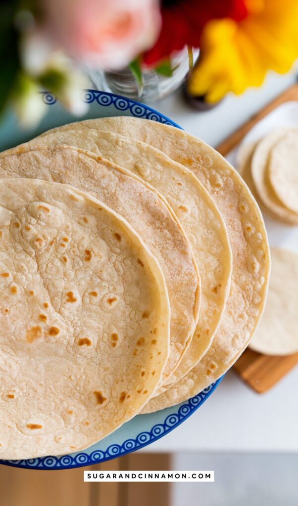 Easy Sourdough Tortillas