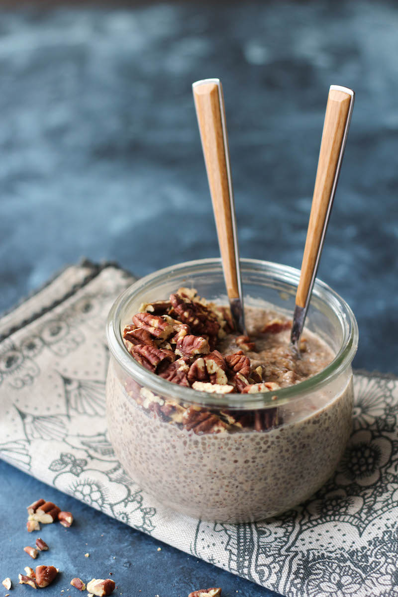 Maple Pecan Chia Pudding
