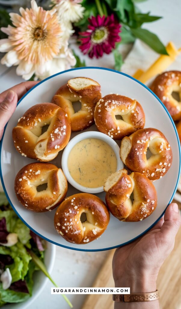 Sourdough Discard Pretzel Bites