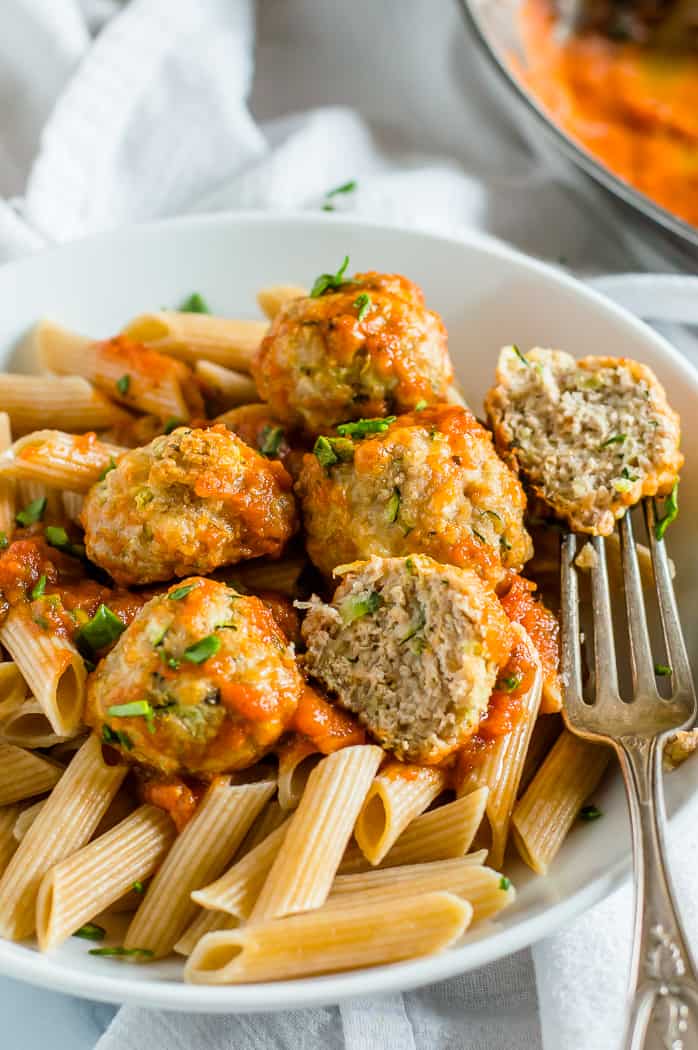 Turkey and Zucchini Meatballs