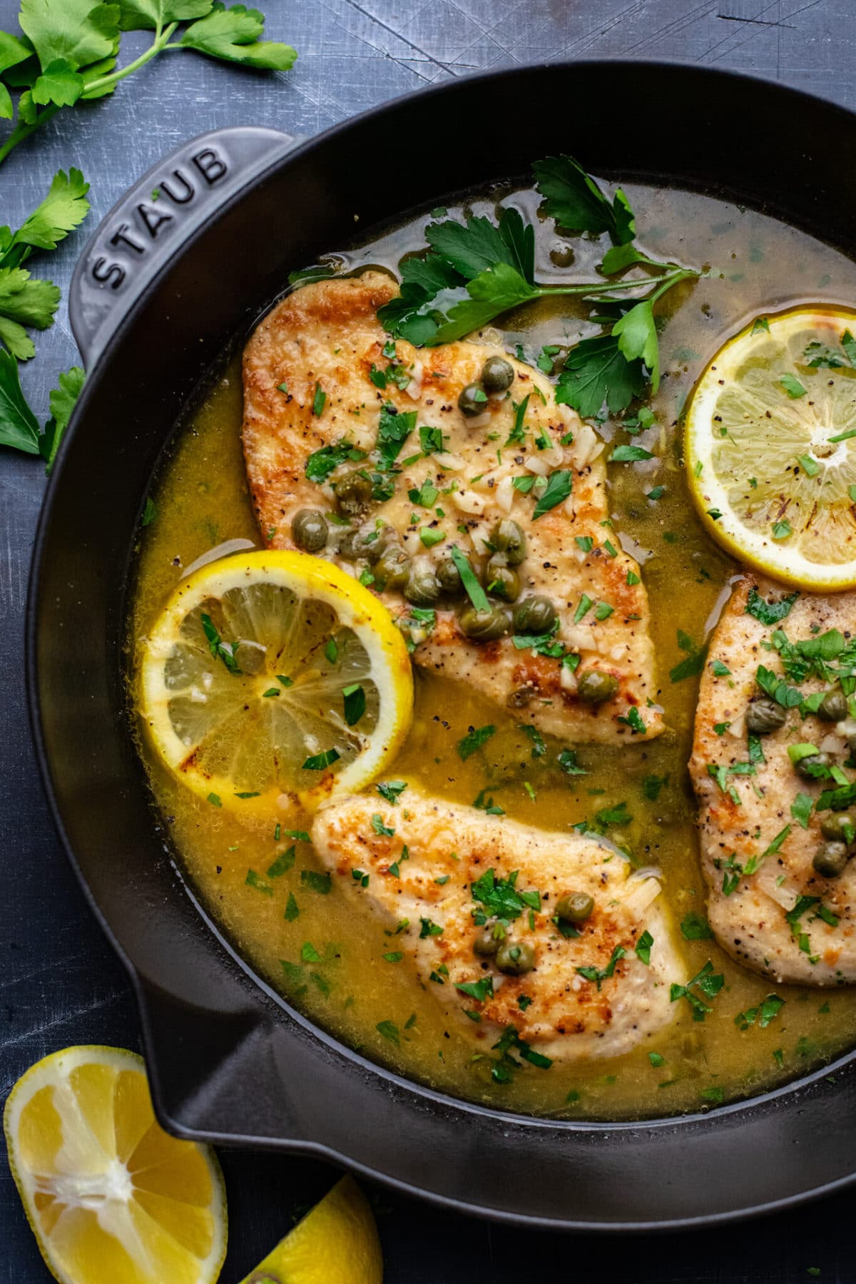 Chicken Piccata with Lemon Sauce
