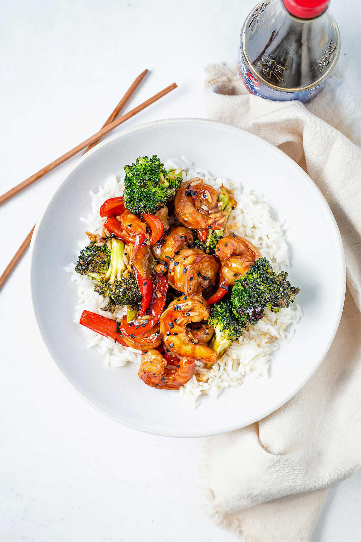 Shrimp and Broccoli Stir Fry