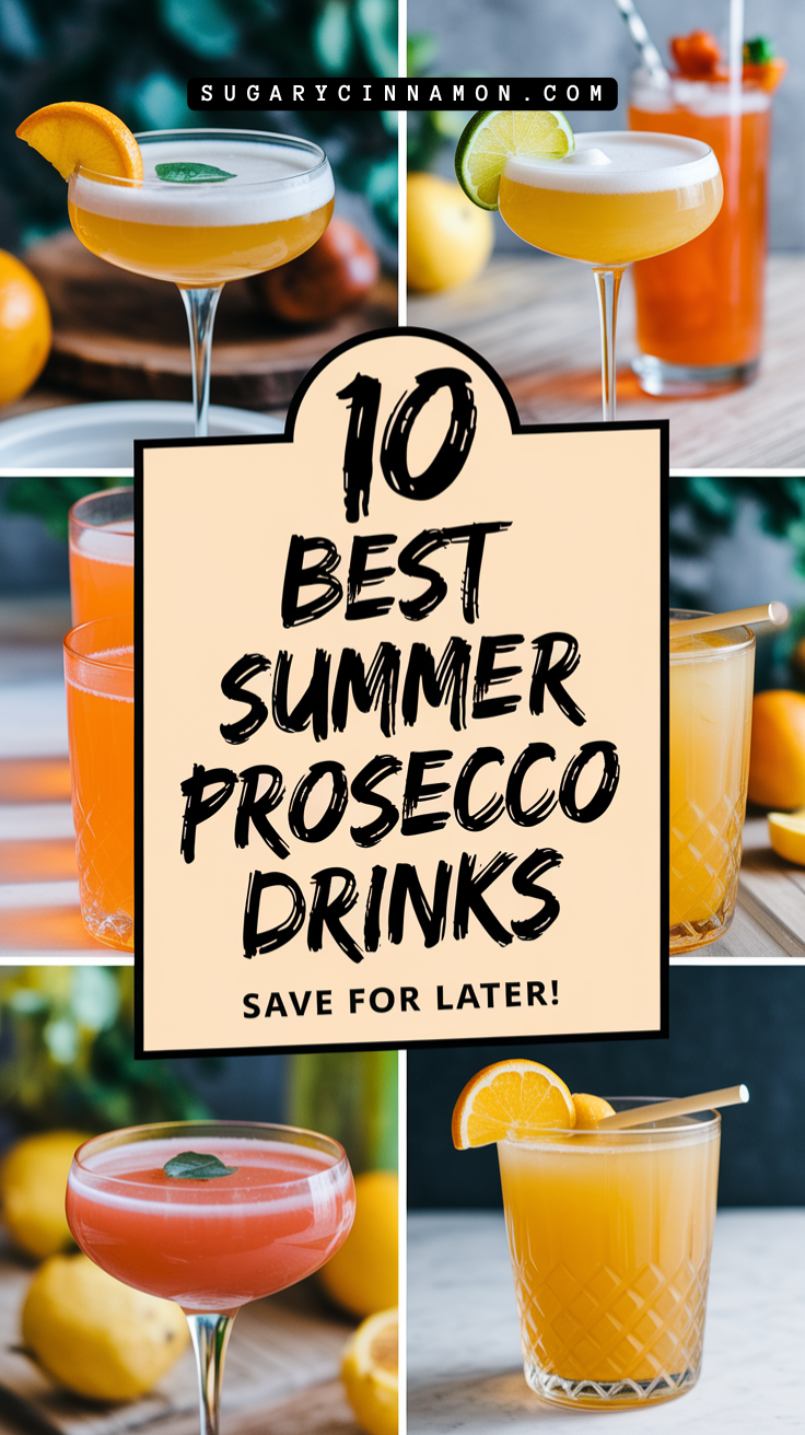 Best Summer Prosecco Drinks-pin