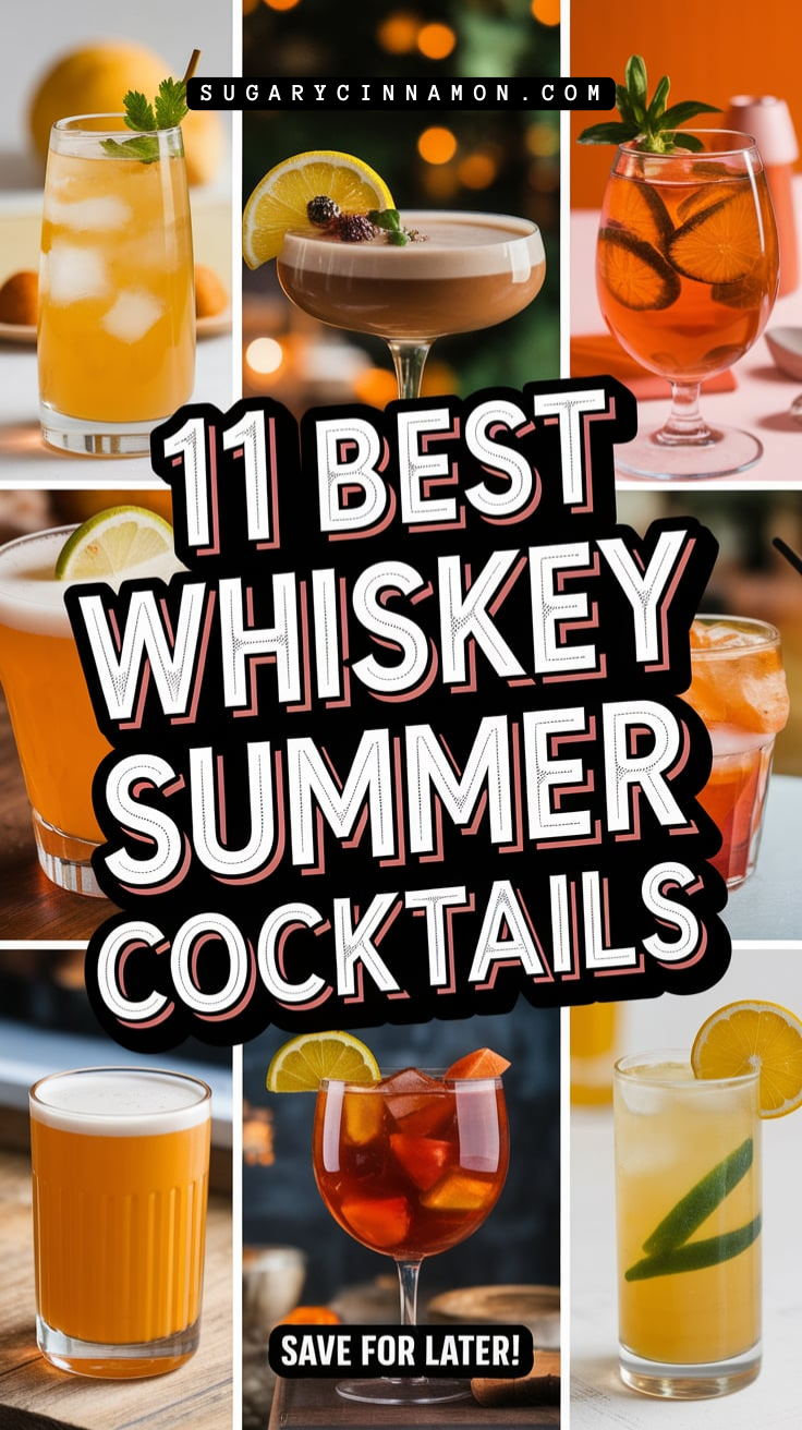 Best Whiskey Summer Cocktails