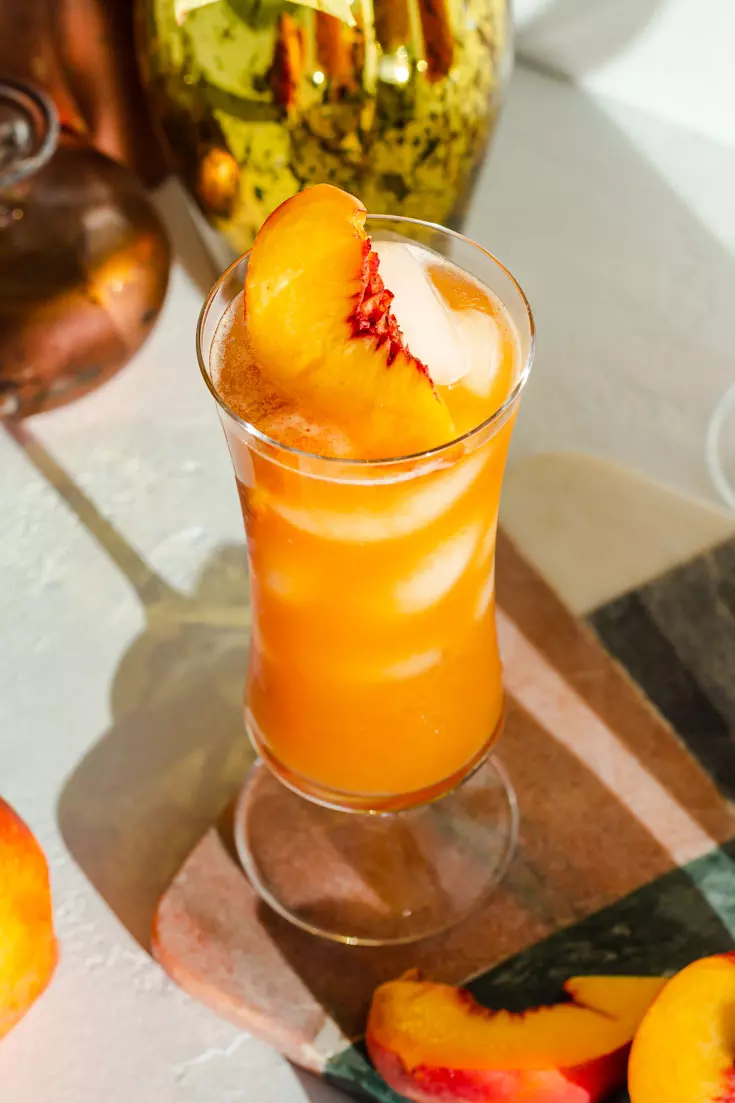 Bourbon Peach Tea
