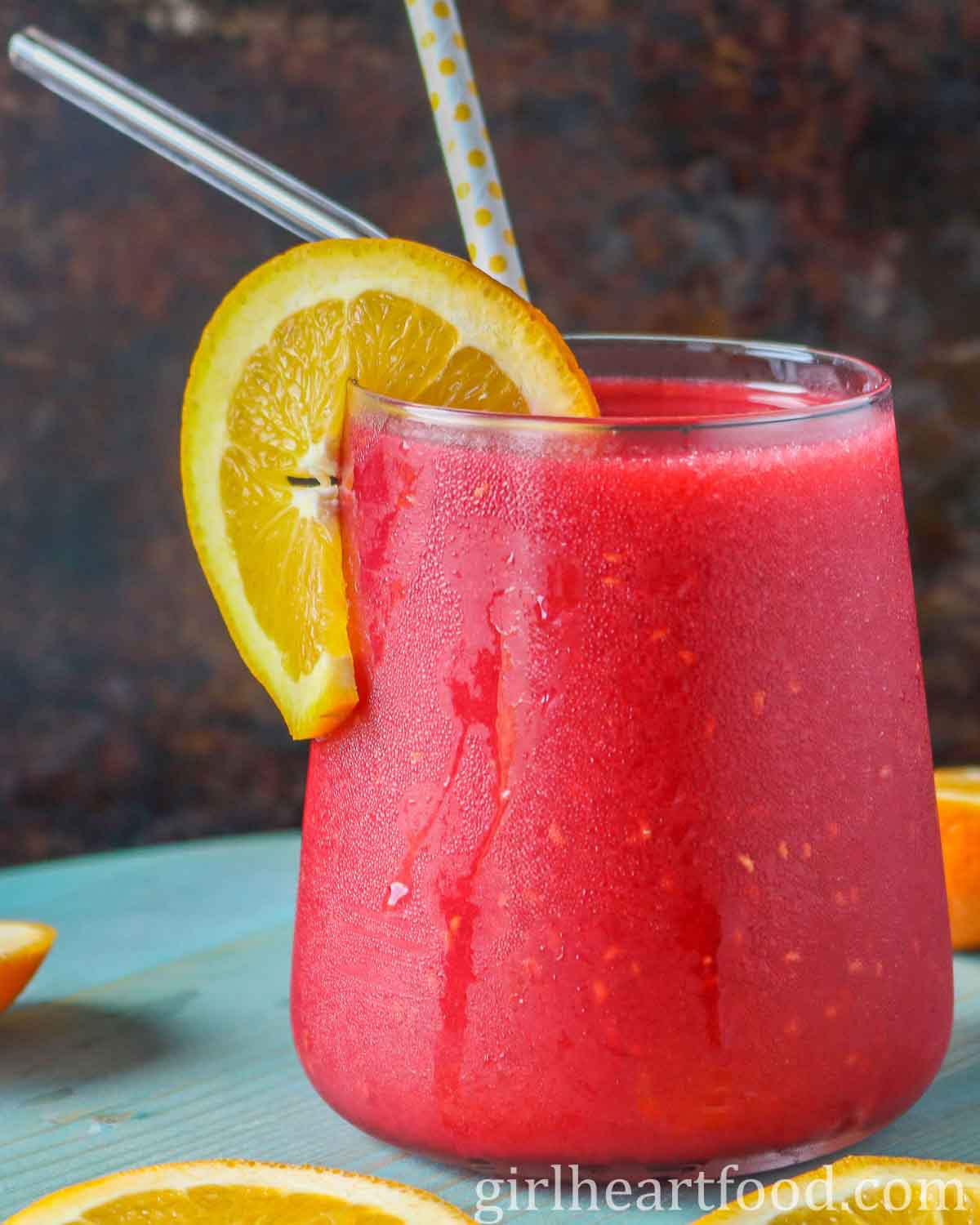 Frozen Berry Vodka Slush
