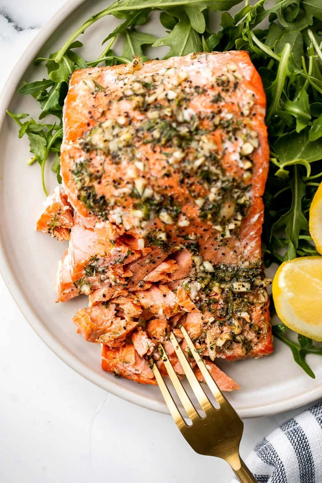 Greek-Style Baked Salmon