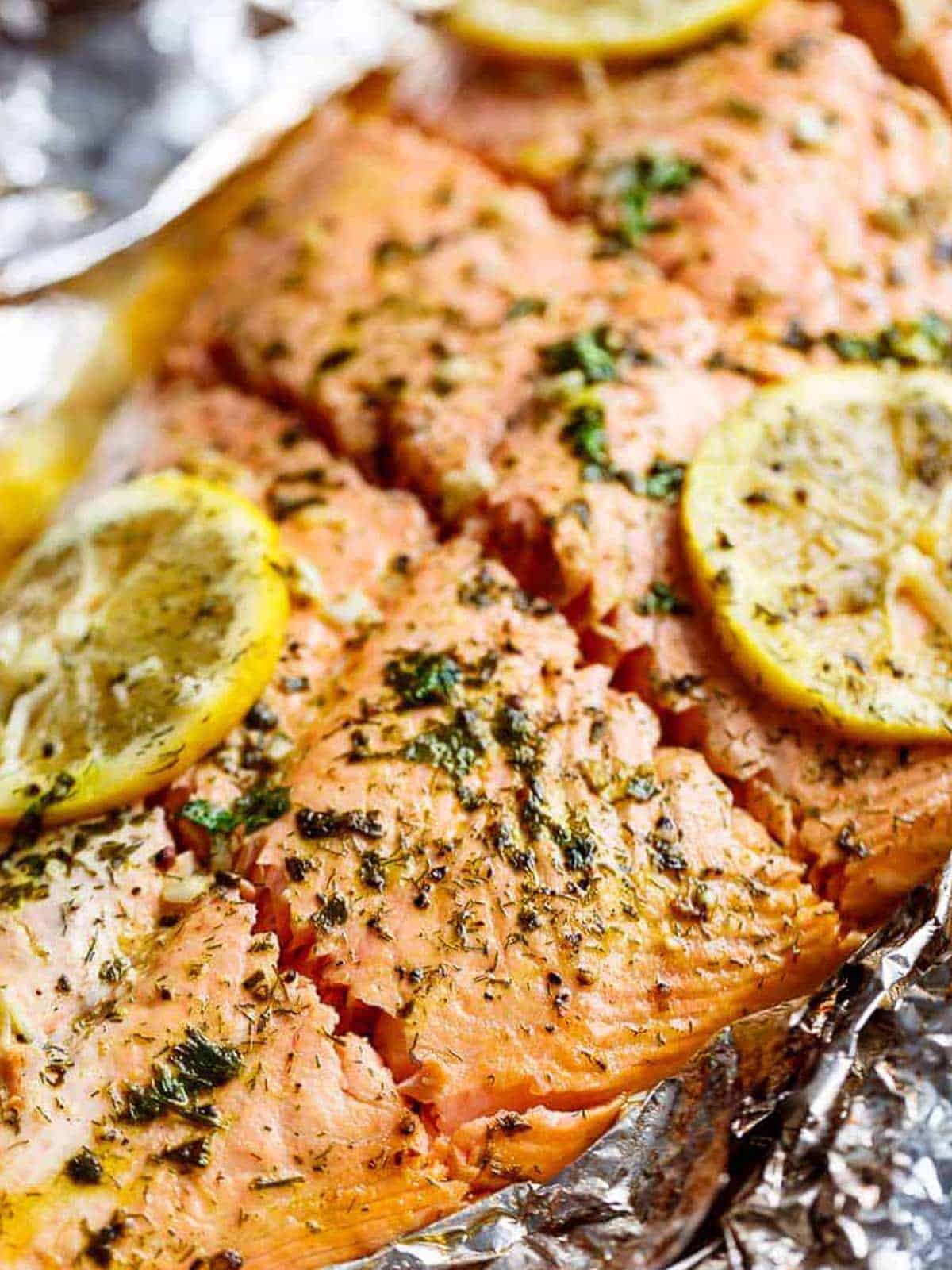 Lemon Garlic Butter Salmon