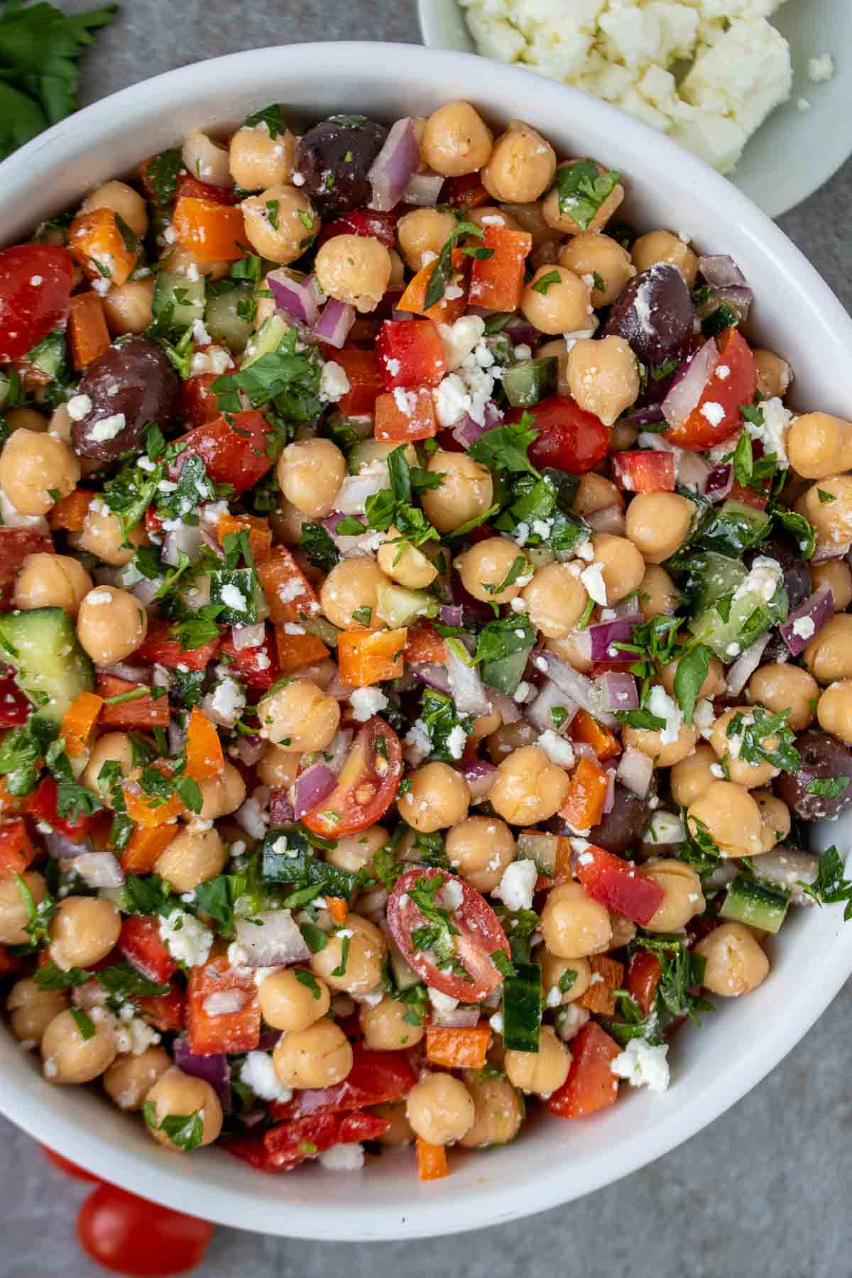 Mediterranean Chickpea Bowl