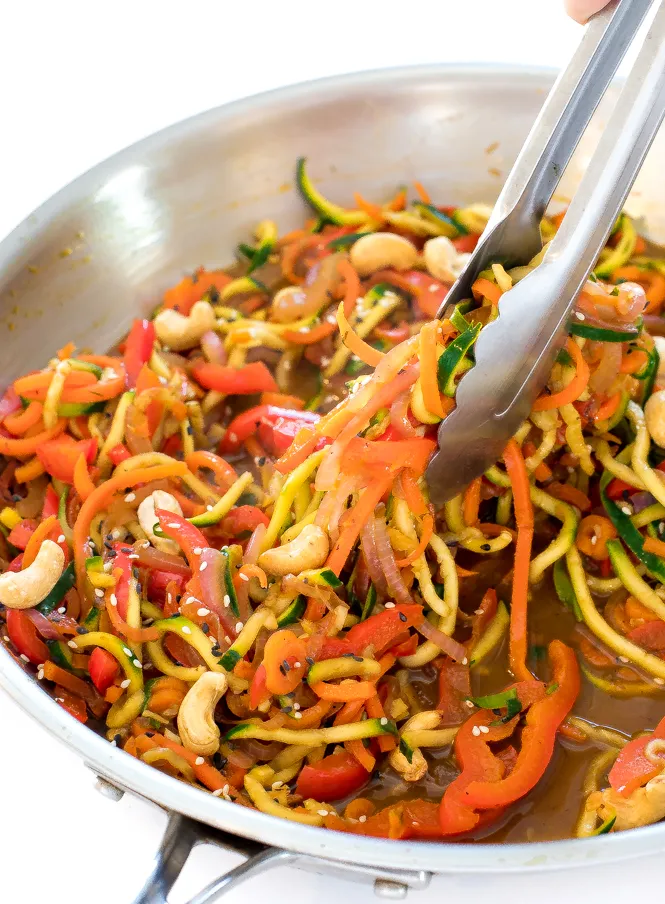 Zucchini Noodle Stir Fry