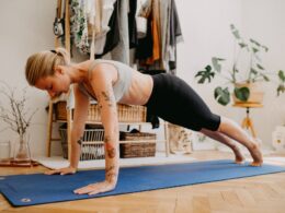Working out at home