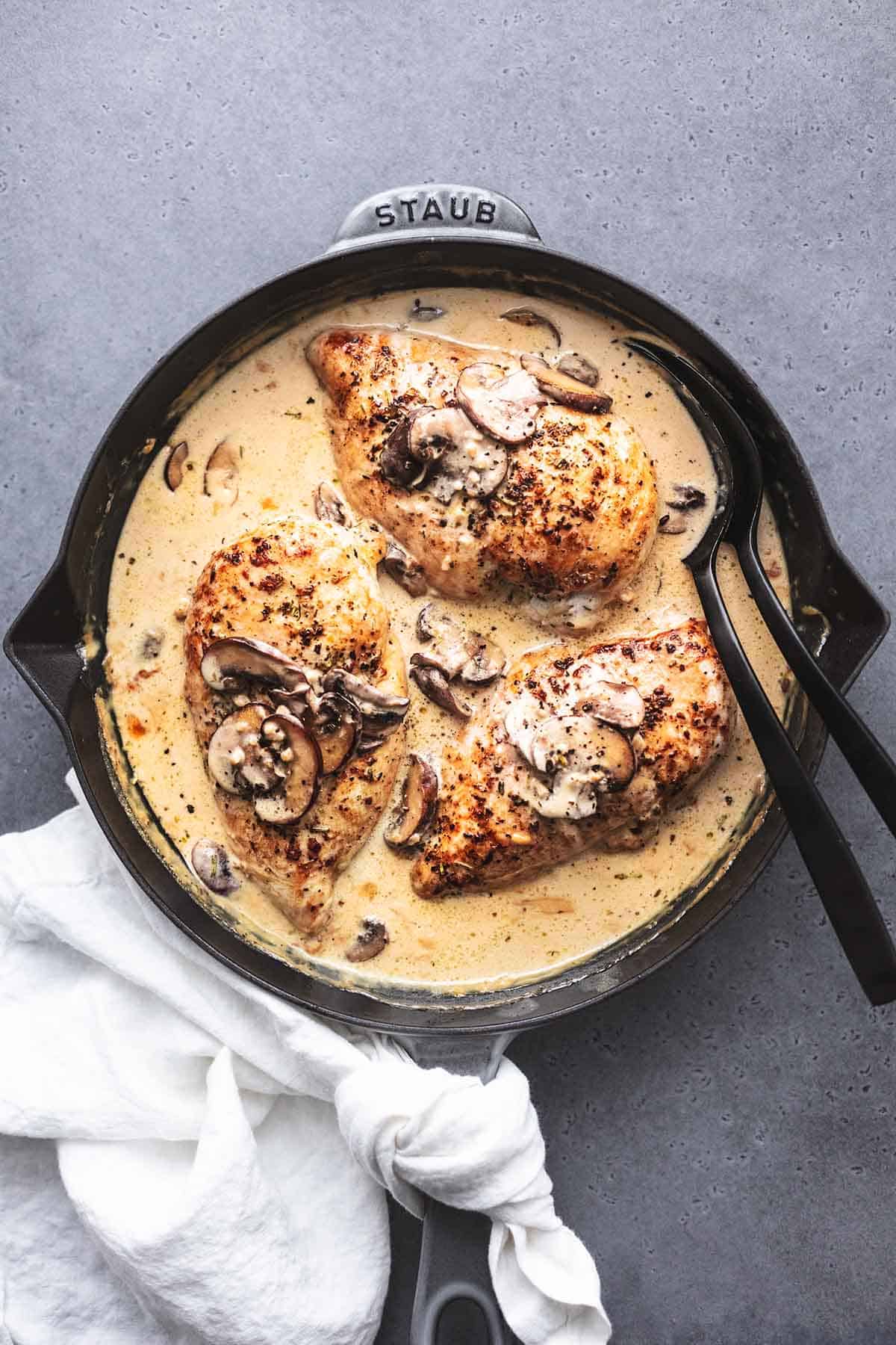 Chicken Mushroom Cream Sauce